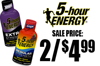 5 Hour Energy Sale