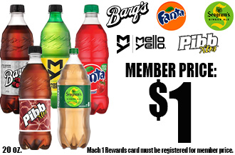 Coke Flavors 20oz