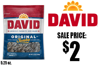 5.25oz. David Sunflower Seeds