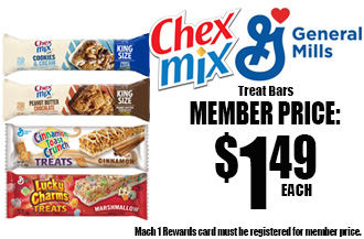 General Mills Chex Mix Treat Bars