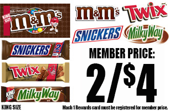 King Size Mars Candy