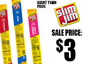 Slim Jim Giant Twin Pack