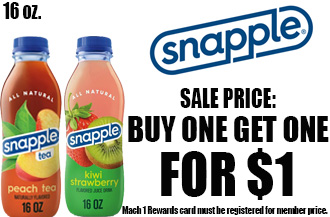 16oz. Snapple