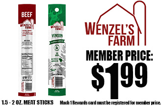 Wenzel’s Meat Sticks