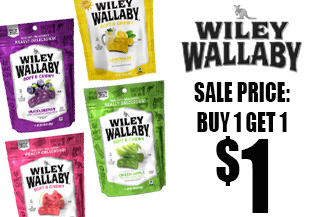 7oz. Wiley Wallaby Licorice
